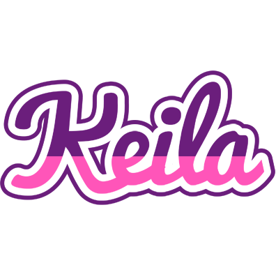 Keila cheerful logo