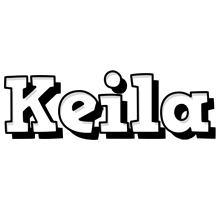 Keila snowing logo