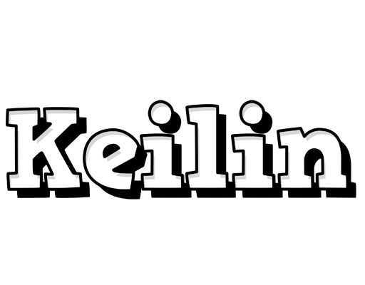 Keilin snowing logo