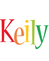 Keily birthday logo