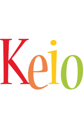 Keio birthday logo
