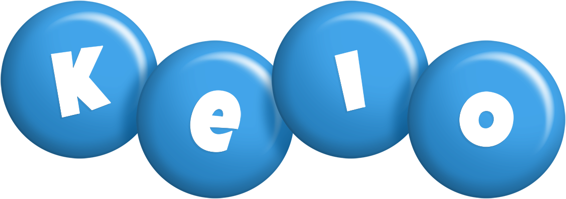 Keio candy-blue logo