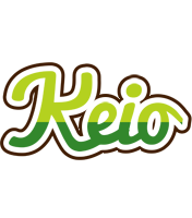 Keio golfing logo