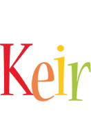 Keir birthday logo