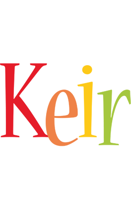 Keir birthday logo