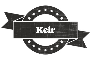 Keir grunge logo