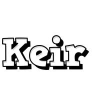 Keir snowing logo