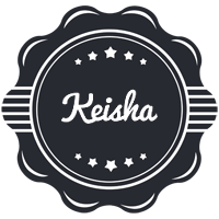 Keisha badge logo