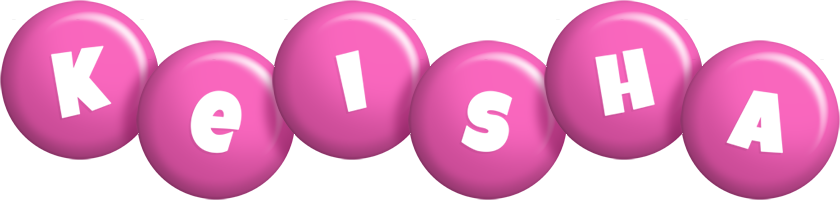 Keisha candy-pink logo