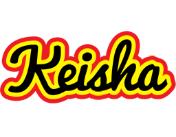 Keisha flaming logo