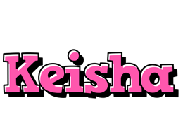 Keisha girlish logo