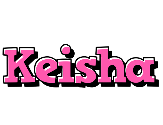 Keisha girlish logo