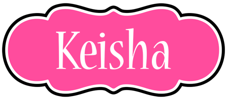 Keisha invitation logo