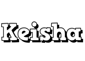 Keisha snowing logo
