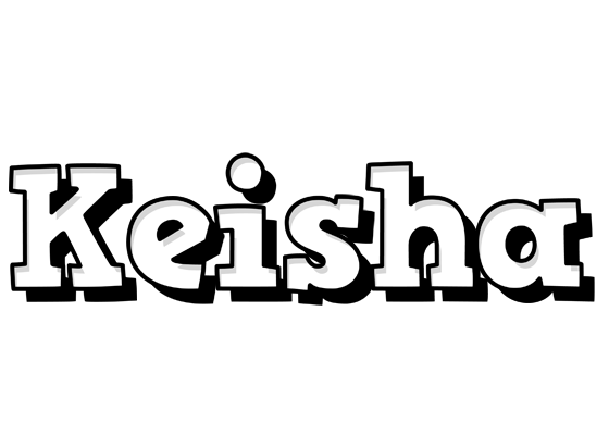 Keisha snowing logo