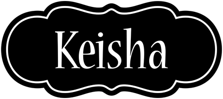 Keisha welcome logo
