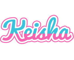 Keisha woman logo