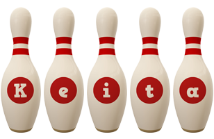 Keita bowling-pin logo