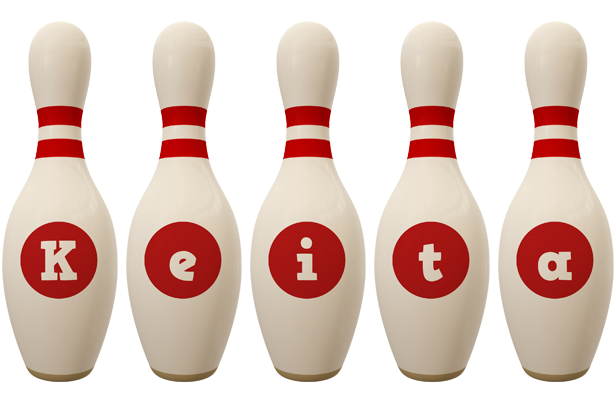 Keita bowling-pin logo