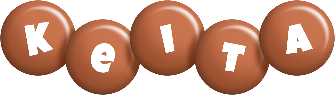 Keita candy-brown logo