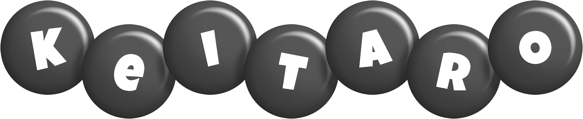 Keitaro candy-black logo
