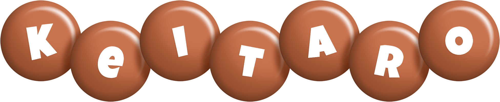 Keitaro candy-brown logo