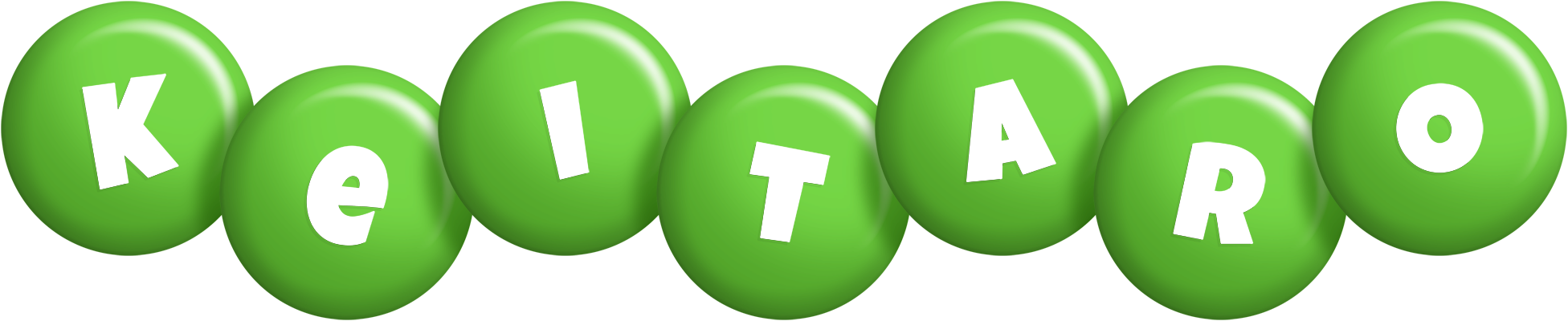 Keitaro candy-green logo