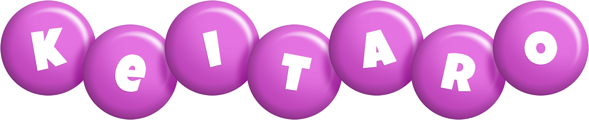 Keitaro candy-purple logo
