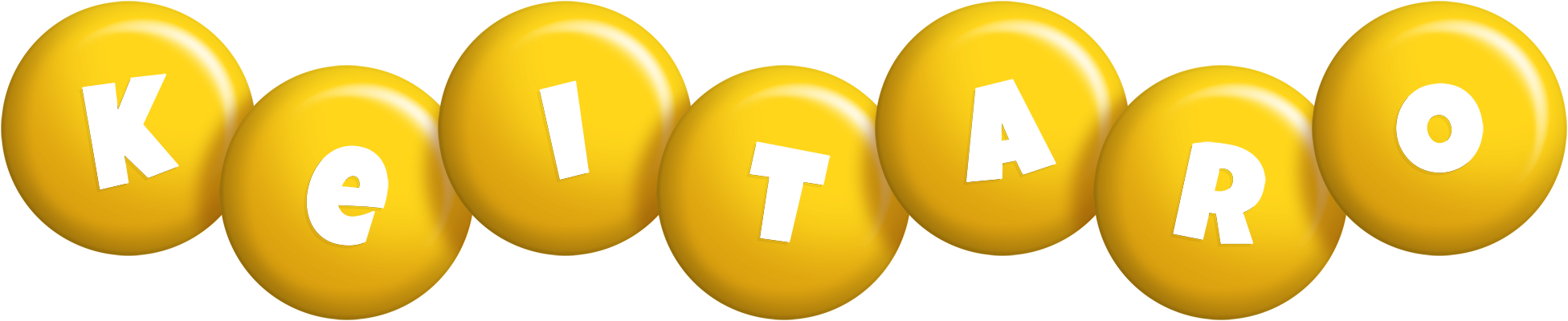 Keitaro candy-yellow logo
