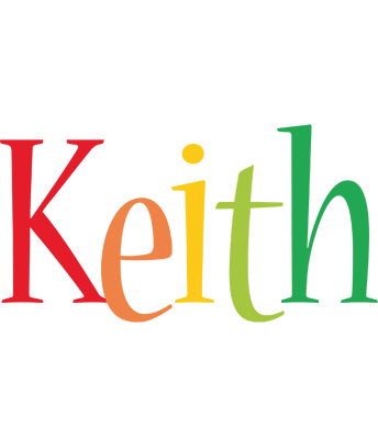 Keith birthday logo