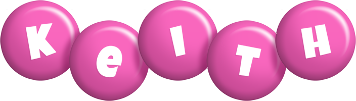 Keith candy-pink logo