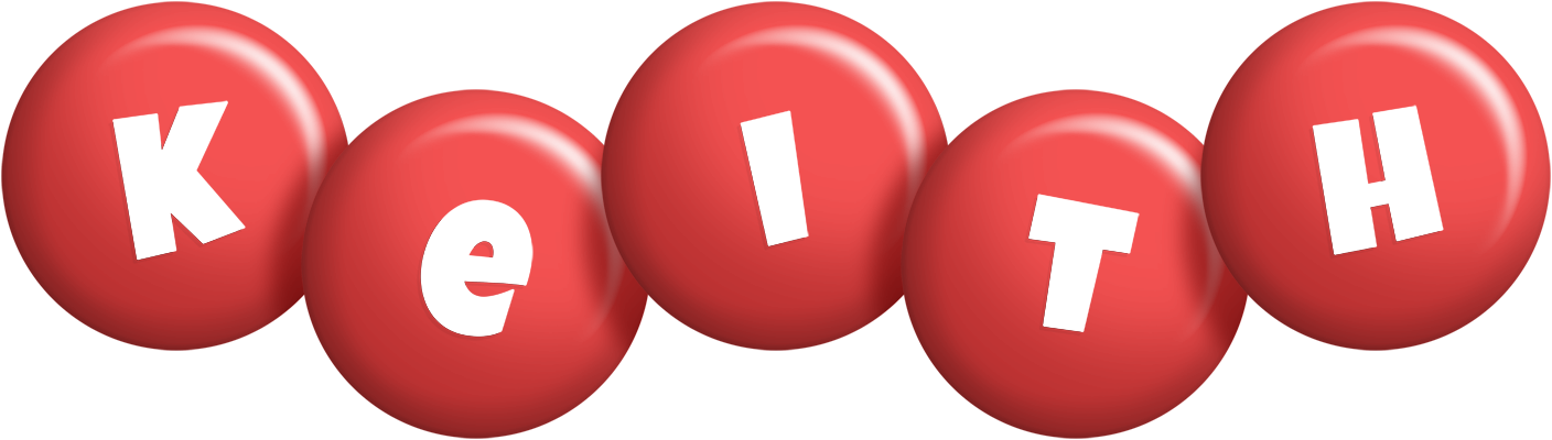 Keith candy-red logo