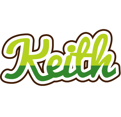 Keith golfing logo