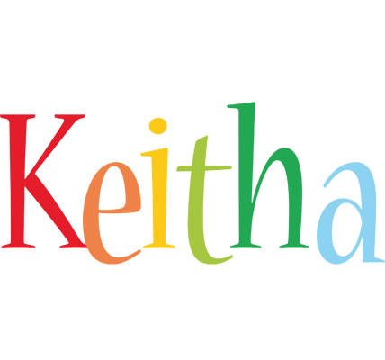 Keitha birthday logo