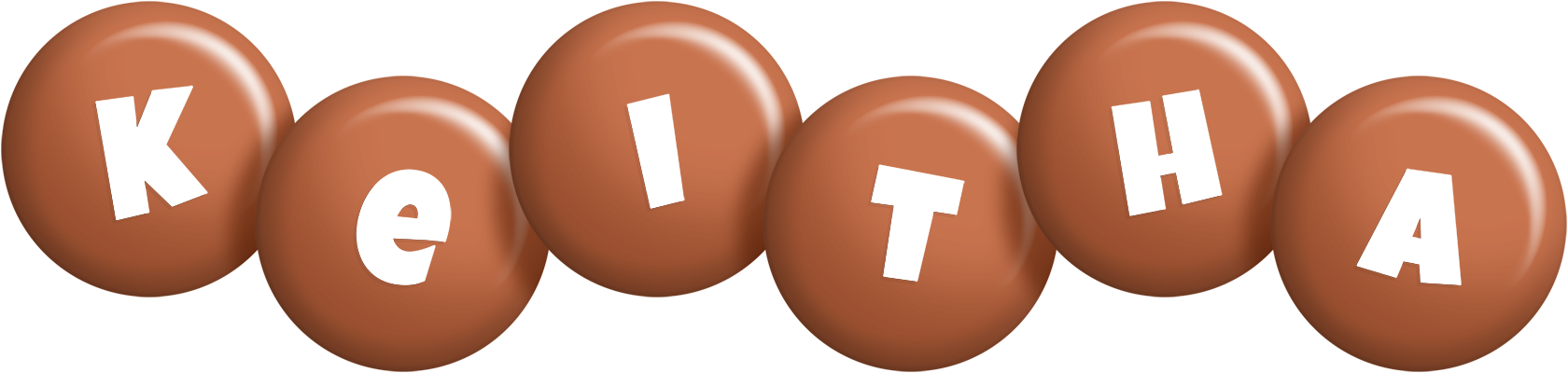 Keitha candy-brown logo