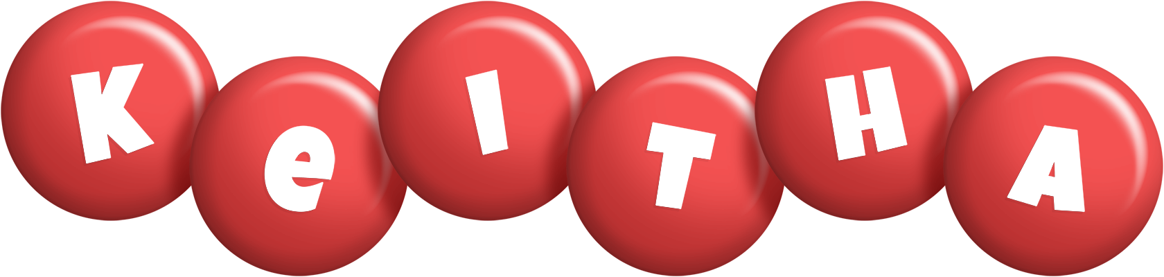 Keitha candy-red logo