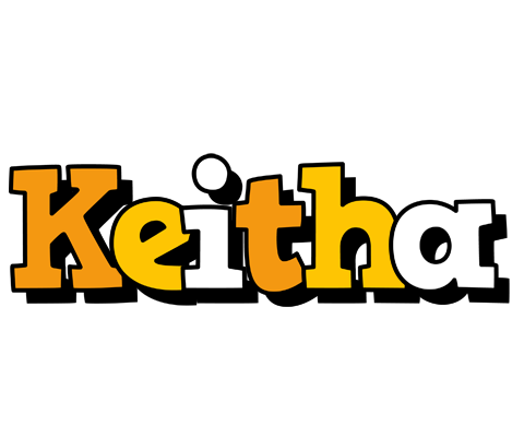 Keitha cartoon logo
