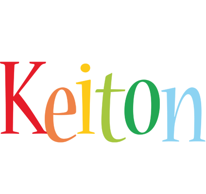 Keiton birthday logo