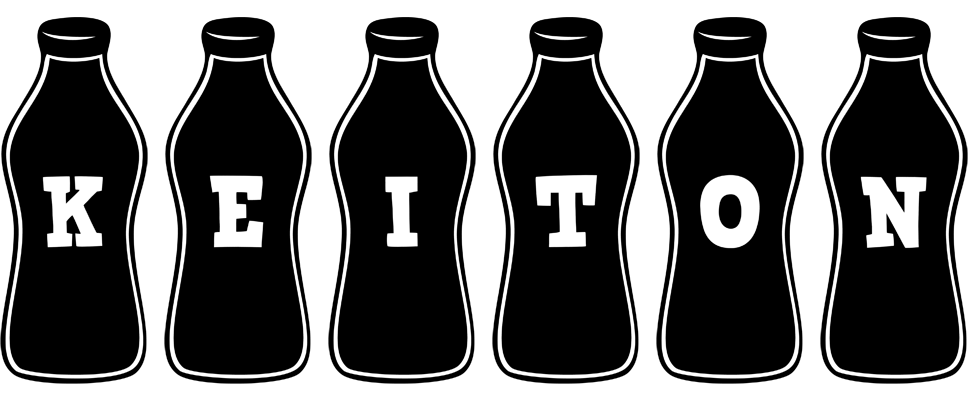 Keiton bottle logo
