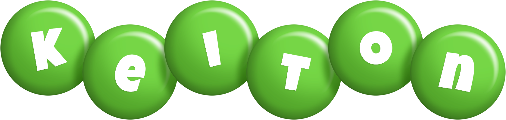 Keiton candy-green logo