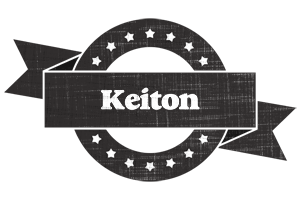 Keiton grunge logo