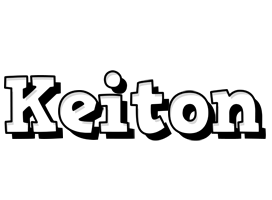 Keiton snowing logo