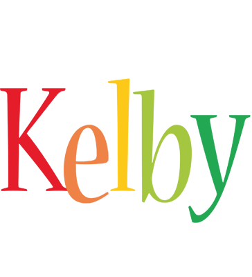 Kelby birthday logo