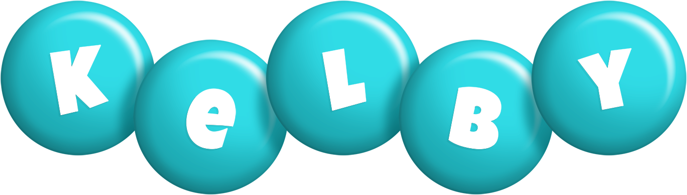Kelby candy-azur logo