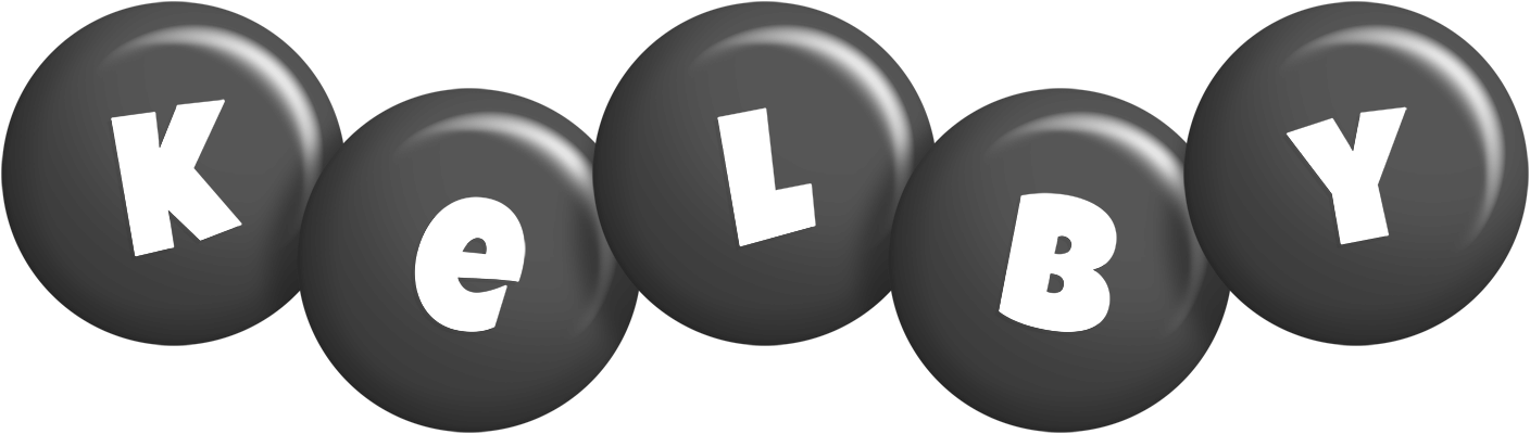 Kelby candy-black logo