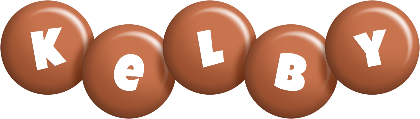 Kelby candy-brown logo