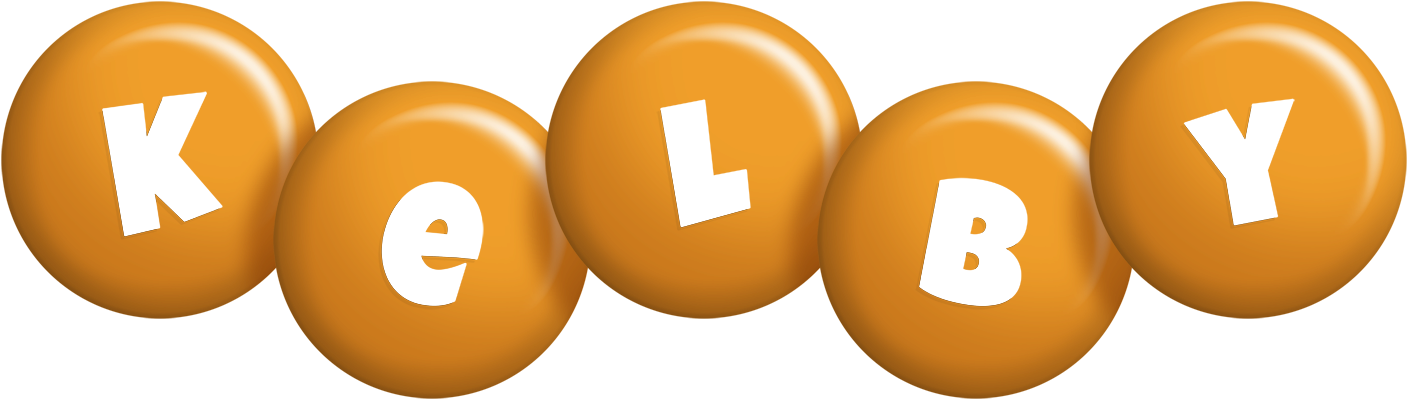 Kelby candy-orange logo