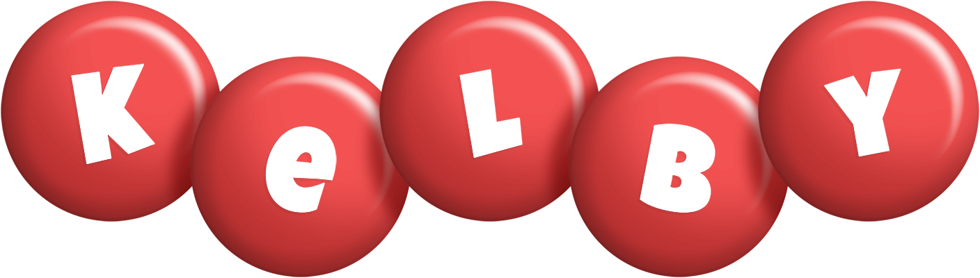 Kelby candy-red logo