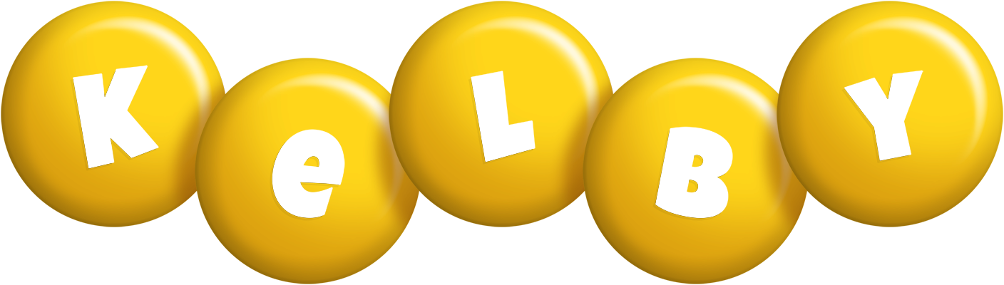 Kelby candy-yellow logo
