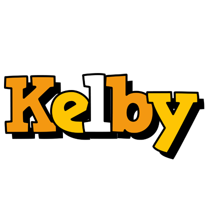 Kelby cartoon logo